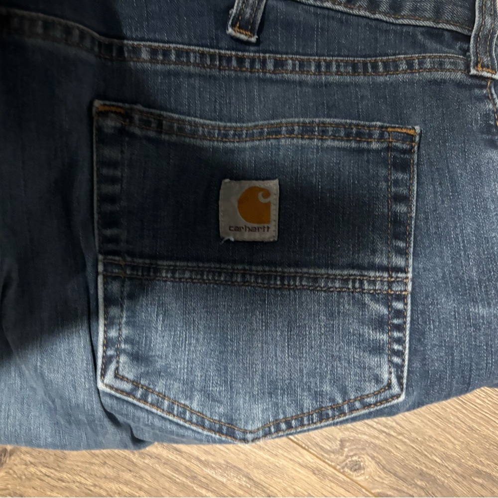 Carhartt Men's Dark Blue Jeans